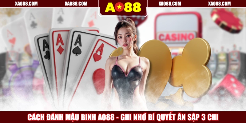 Cách Đánh Mậu Binh AO88 - Ghi Nhớ Bí Quyết Ăn Sập 3 Chi