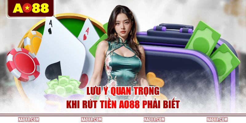 Lưu ý quan trọng khi rút tiền AO88 phải biết
